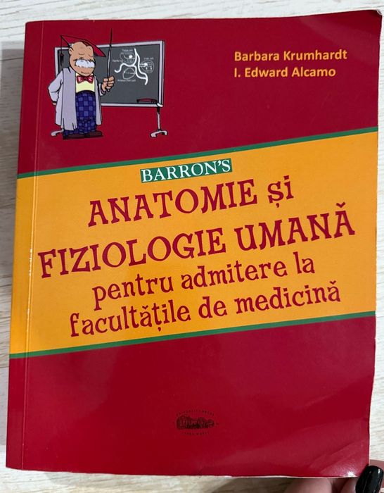 Manuale pentru admitere la Facultatea de Medicină
BARRON'S ediția 2022