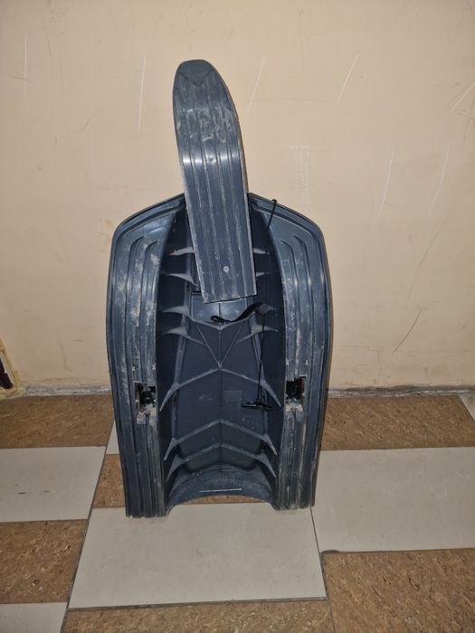 Санки с рулём как квадроцикл