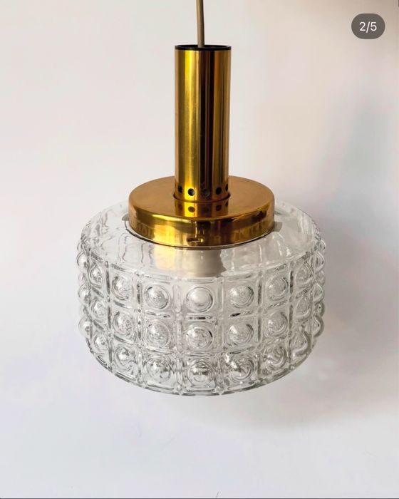 Винтидж таванна лампа/полилей