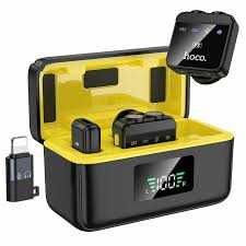 Hoco L17 simsiz mikrofon Type-C Lightning 2 dona petlichka