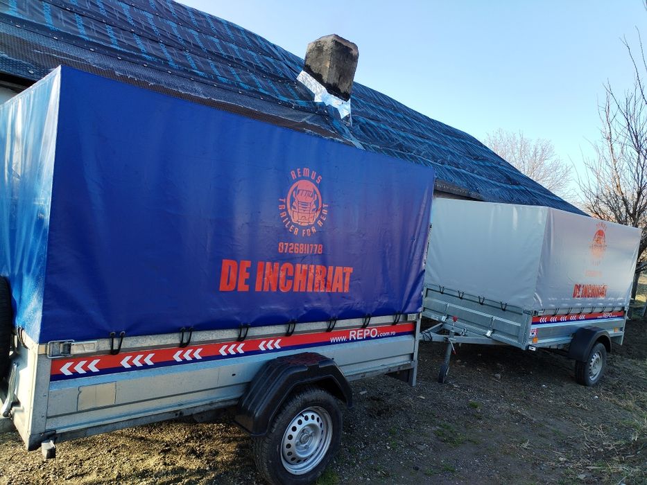 Închirieri remorci 750kg Cat B