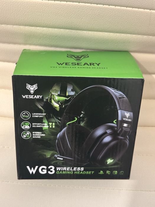 Casti audio gaming WESEARY Wireless Gaming Bon fiscal ! Garantie ! Factura !