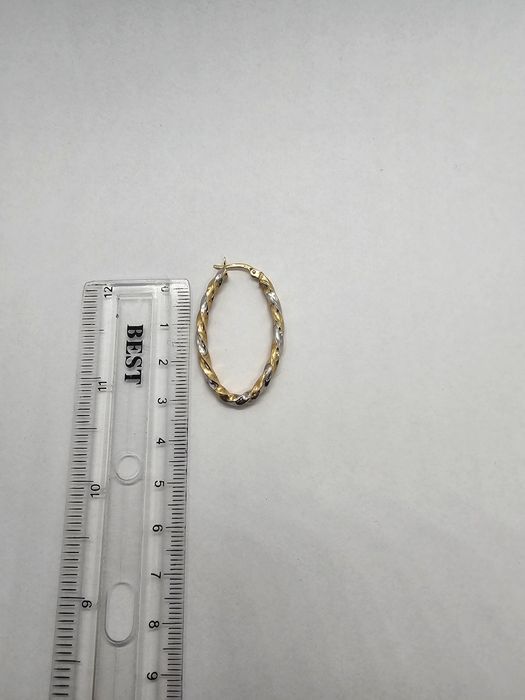 Vand cercei din aur 14 k 3.14 g cod 186