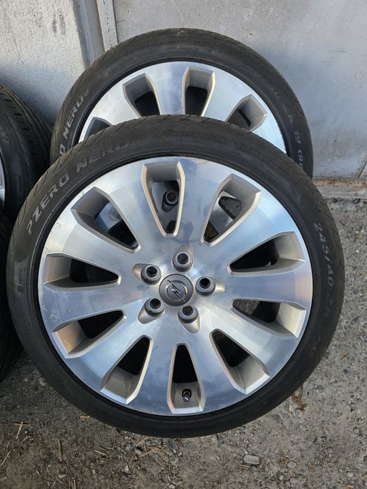 Jante aliaj opel R19+anvelope de vara