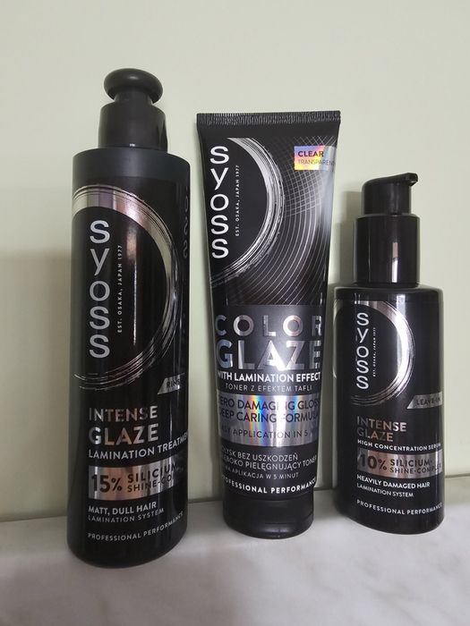 SYOSS Intense Glaze – ламинираща терапия за коса