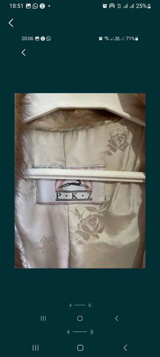 Шуба из меха Куницы