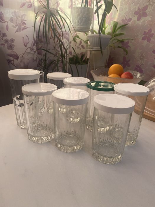 Новые стаканы.  .