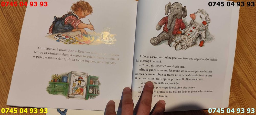 carte carti ALFIE 5 vol. de Shirley Hughes noi impecabile