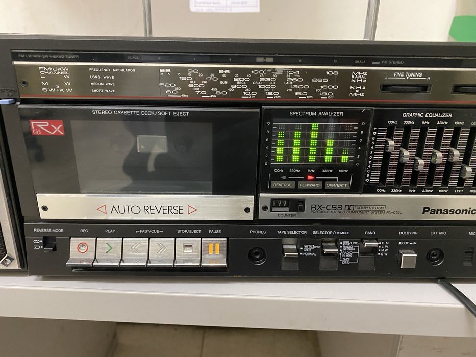 Radio casetofon Panasonic RX-C53L defect