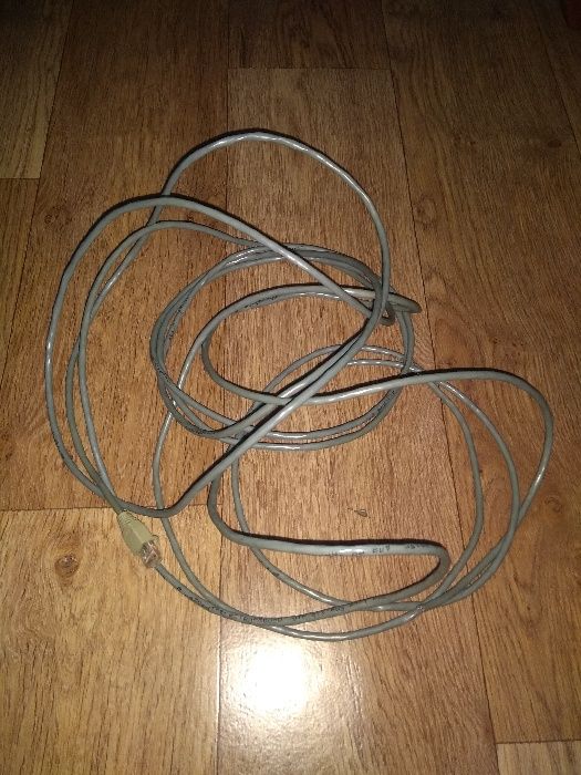 Продам USB кабель для принтера, патч-корд RJ-45 кабель для интернета