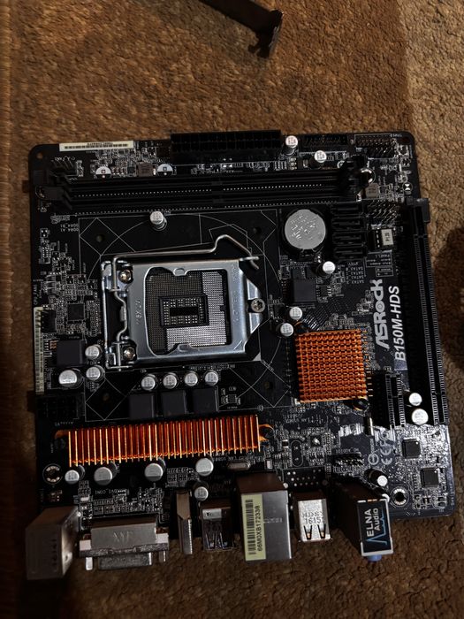 Комплект:Intel Core i5-7400 + ASRock B150M-HDS + кулер DeepCool