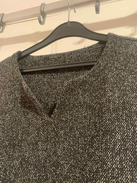 Рокля в делови стил* Черно-бял пепит* Не е носена