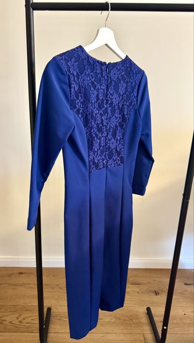 By Malene Birger уникална рокля в кралско синьо