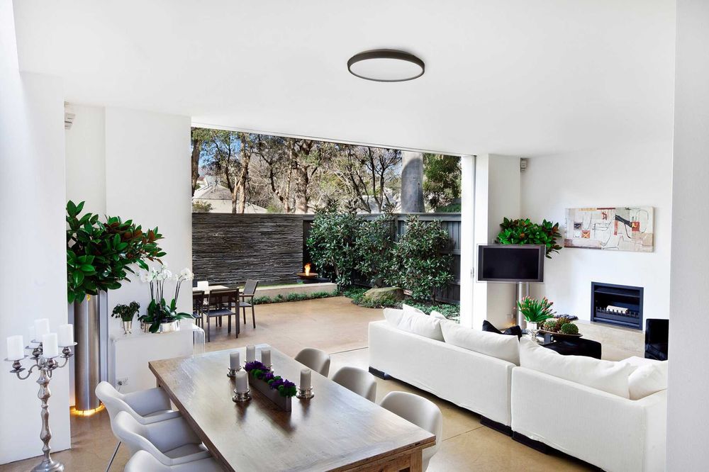 Plafonieră LED 36W ORO NUBE neagra 3850lm 4000K design modern Ø385 mm