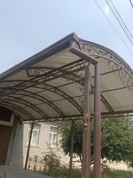 Навесы перила ворота калитки ришотки Nave's darvoza perilla Nave's