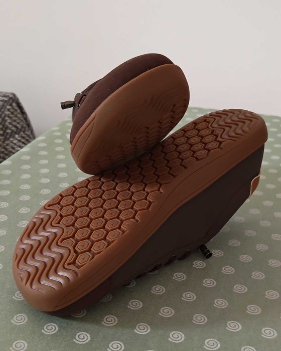 Tenesi Hobibear Tannin - Barefoot Shoes marimea 43 culoare maro inchis