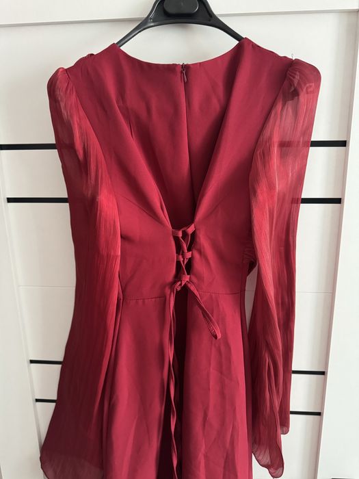 Платье вечернее красное