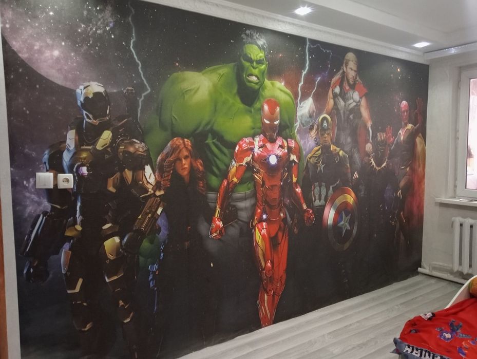 Поклейка обоев качественно