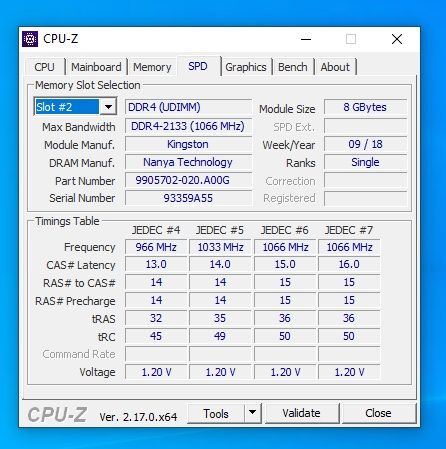 Озу ddr4 16 gb,  2133