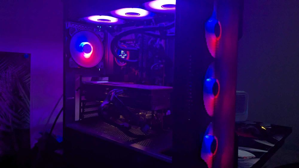 Gaming pc i5 13600kf rtx 3080 32gb ddr4 3600mhz 1tb 7400mb/s psu 1000w