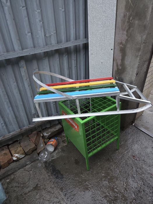 Санки новые алюминовый