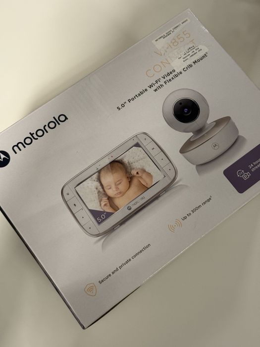 Видео бебефон  Motorola VM855 Connect Wi-Fi