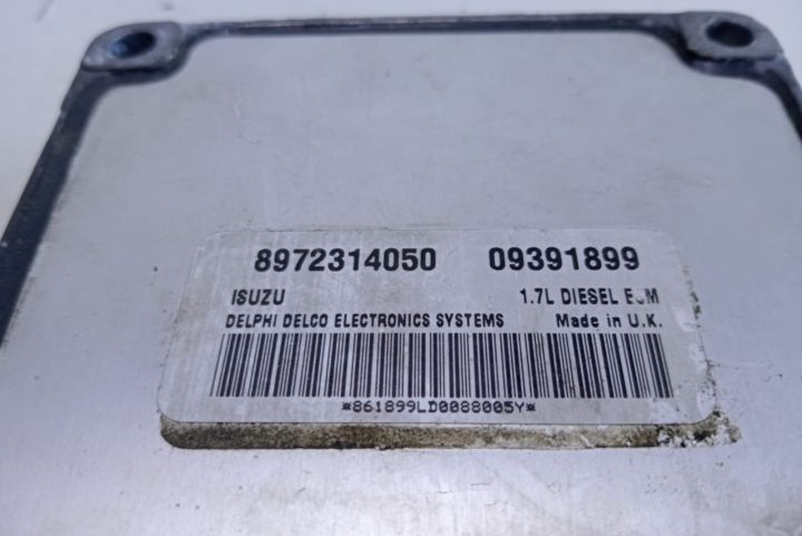 ECU Calculator Motor Delphi 1.7 DTI 8972314050 / 09391899 Opel Astra