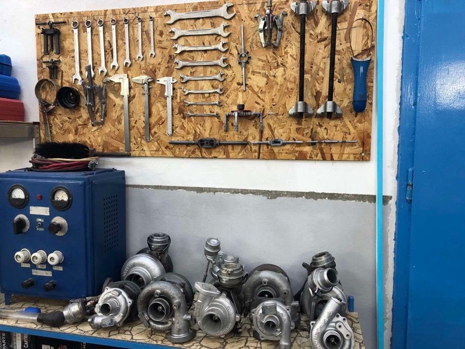 РЕМОНТ рециклиане на турбо ЧАСТИ за турбокомпресори среда КАРТРИДЖ бал