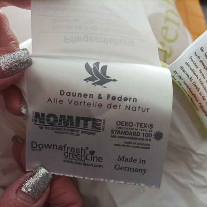 Олекотени завивки от гъши пух  JUSK