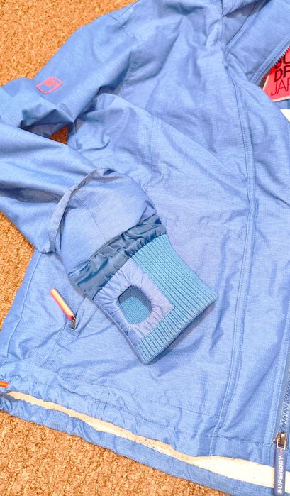 Jachetă Superdry SD-Windattacker cu glugă - Sherpa - pentru femei, XL