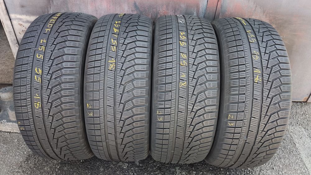 4бр. зимни гуми 255/55/18Hankook Winter Icept Evo2, SUV
dot23