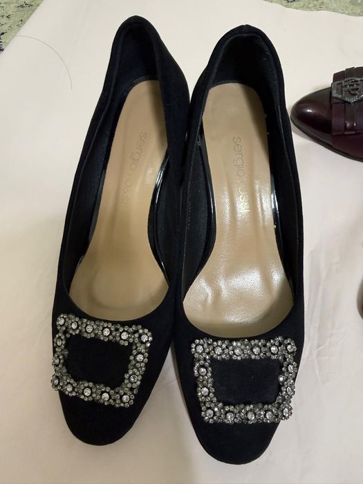 Туфли замши 36 размер