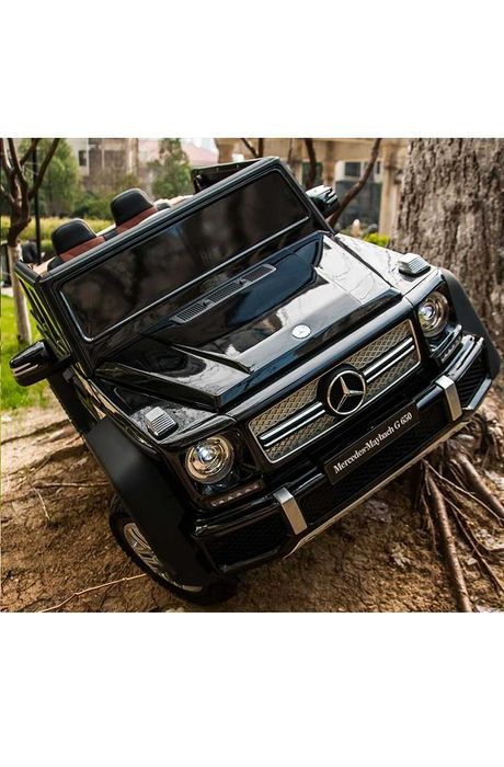 Акумулаторен джип Mercedes G650 Maybach  4x4 12V,MP3, с меки гуми