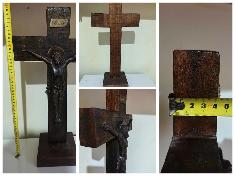 Уникално Старо Разпятие Кръст