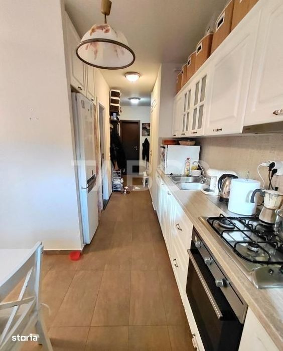 Apartament cu 2 camere decomandat de vanzare in Borhanci cu terasa