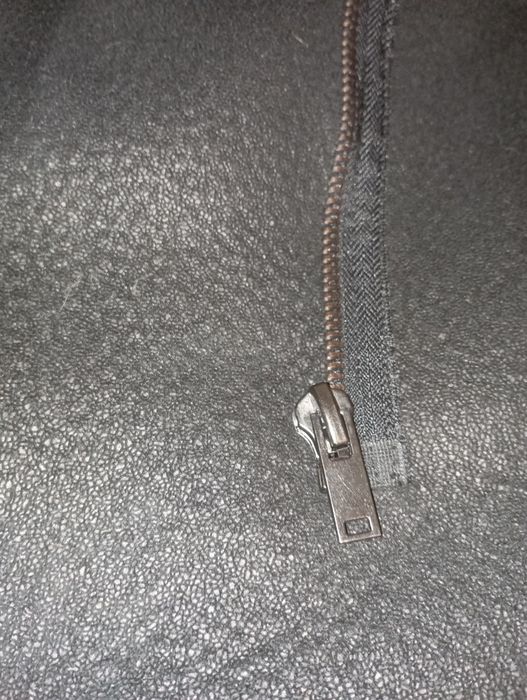 Cojoc VILA  negru îmblănit din piele ecologică mărimea S