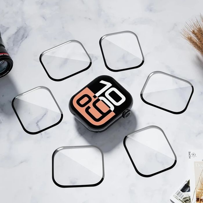 Apple Watch Ultra / Series 11 10 8 / SE / 5D Протектор за цял екран