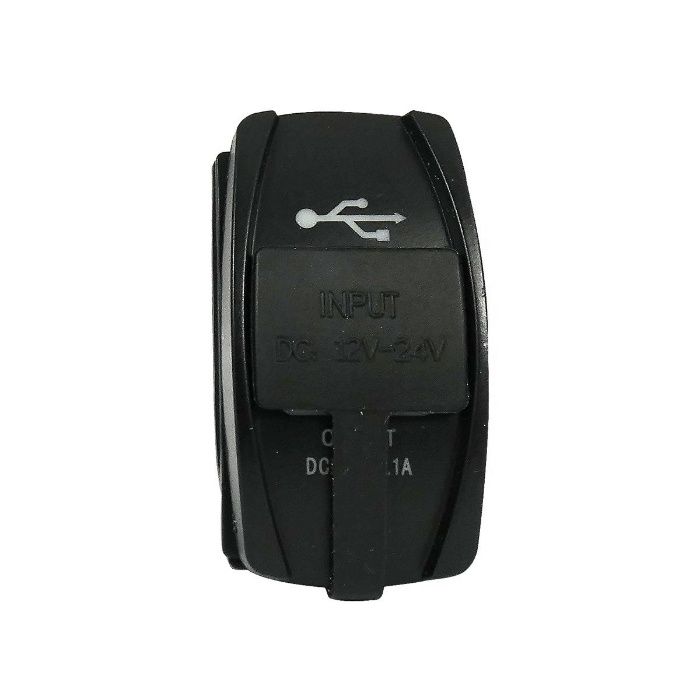 Двойно USB Универсално Зарядно за Вграждане Коли , Мотори , Лодки 3.1А