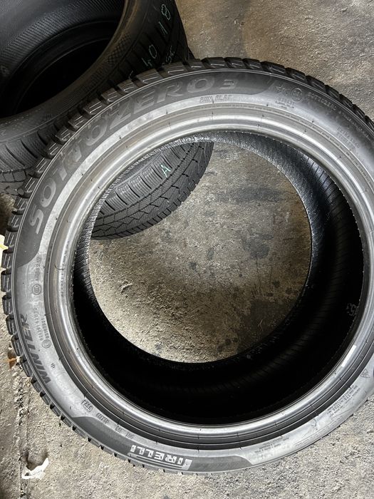 4 anvelope iarna 255/40/18 + 225/45/18 , Pirelli , RunFlat , BMW* , DOT 2024 , 6-7 mm !