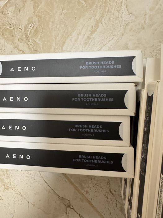 Periuță de dinți electrică AENO - DB2S, 2rezerve, neagră+CUTII CU RE