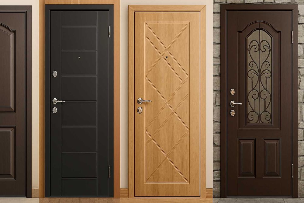 Межкомнатные Входные Железные Мдф двери  - Mdf eshiklar Temir eshik