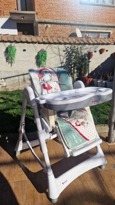 Стол за хранене Lorelli Classic Primo, Регулируем, Grey