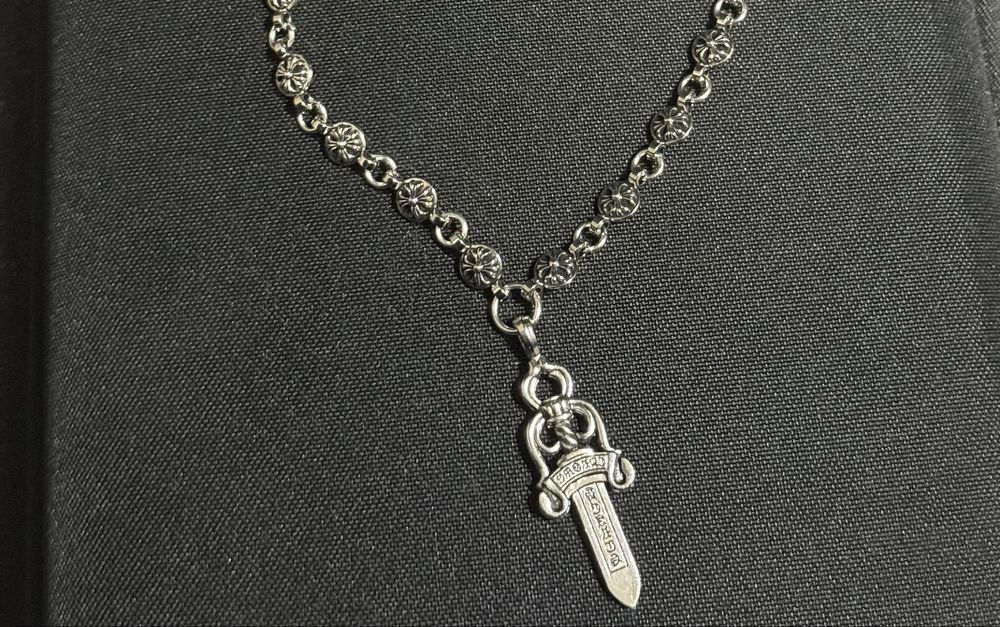 Chrome Hearts Dagger Pendant Chain 60cm