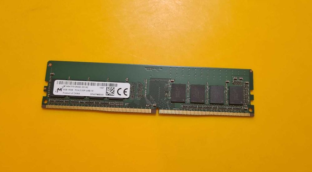 4GB DDR4 Desktop,1x4GB,Micron,2133Mhz,CL15,Single Sided
