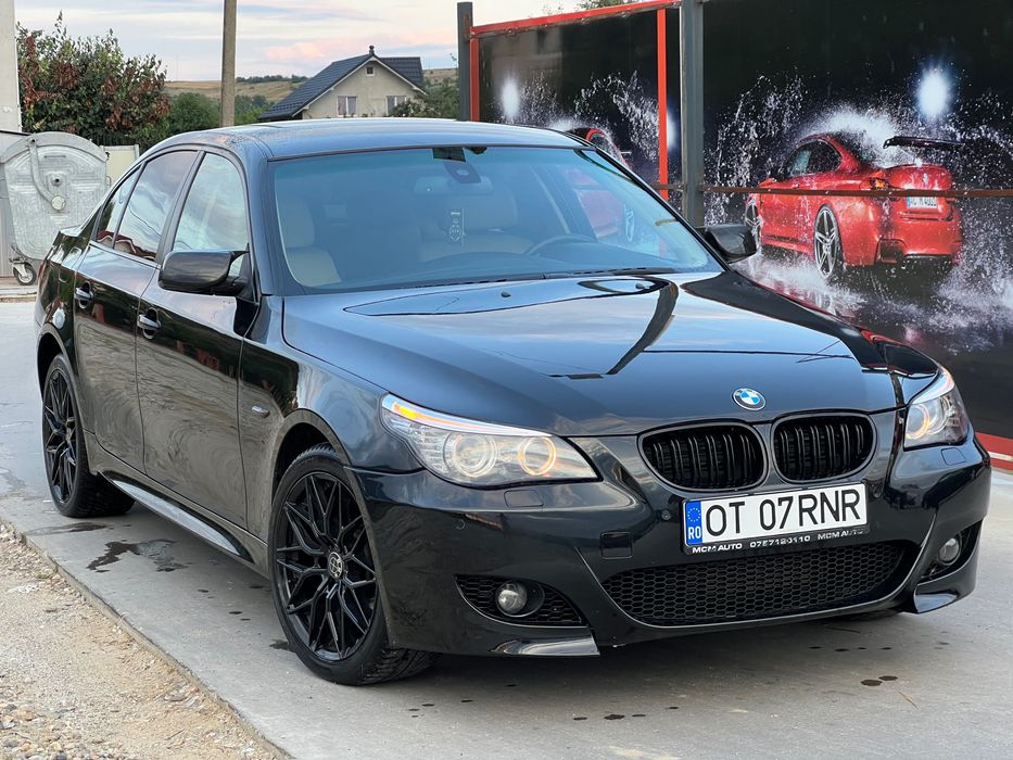 BMW E60 3.0XD/ 2008 LCi/ Pachet M/ Automat/ Piele/ Bi-Xenon