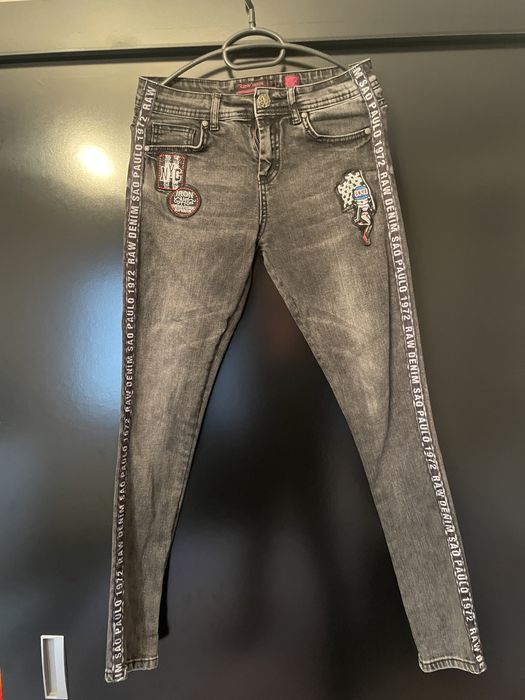 D & She дънки с камъни