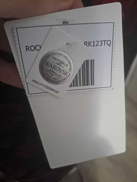 Rochie elegantă YOKKO cu cristale Swarovski – nouă,OFERTA IN DESCRIERE