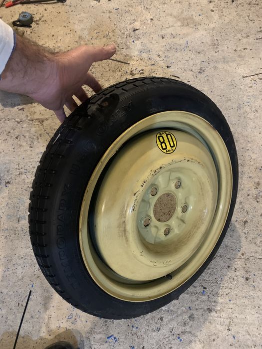 Roata rezerva masina