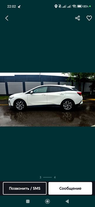 Moshina sotiladi elektromobil rangi oq modeli buyuk velite 6