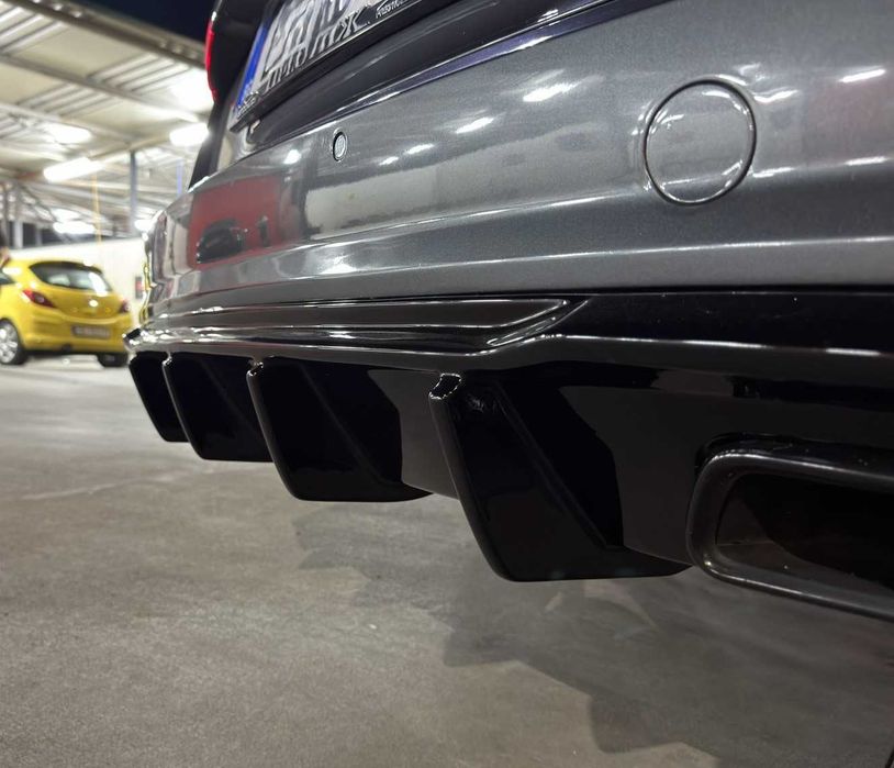 Дифузьор за ауди а6 ц7 с лайн / audi a6 c7 diffuser s line / добавка за задна броня / седан / комби